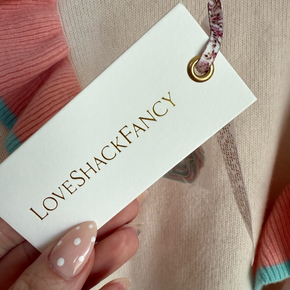 LoveShackFancy Greece Pullover NWT size XS - Picture 9 of 12
